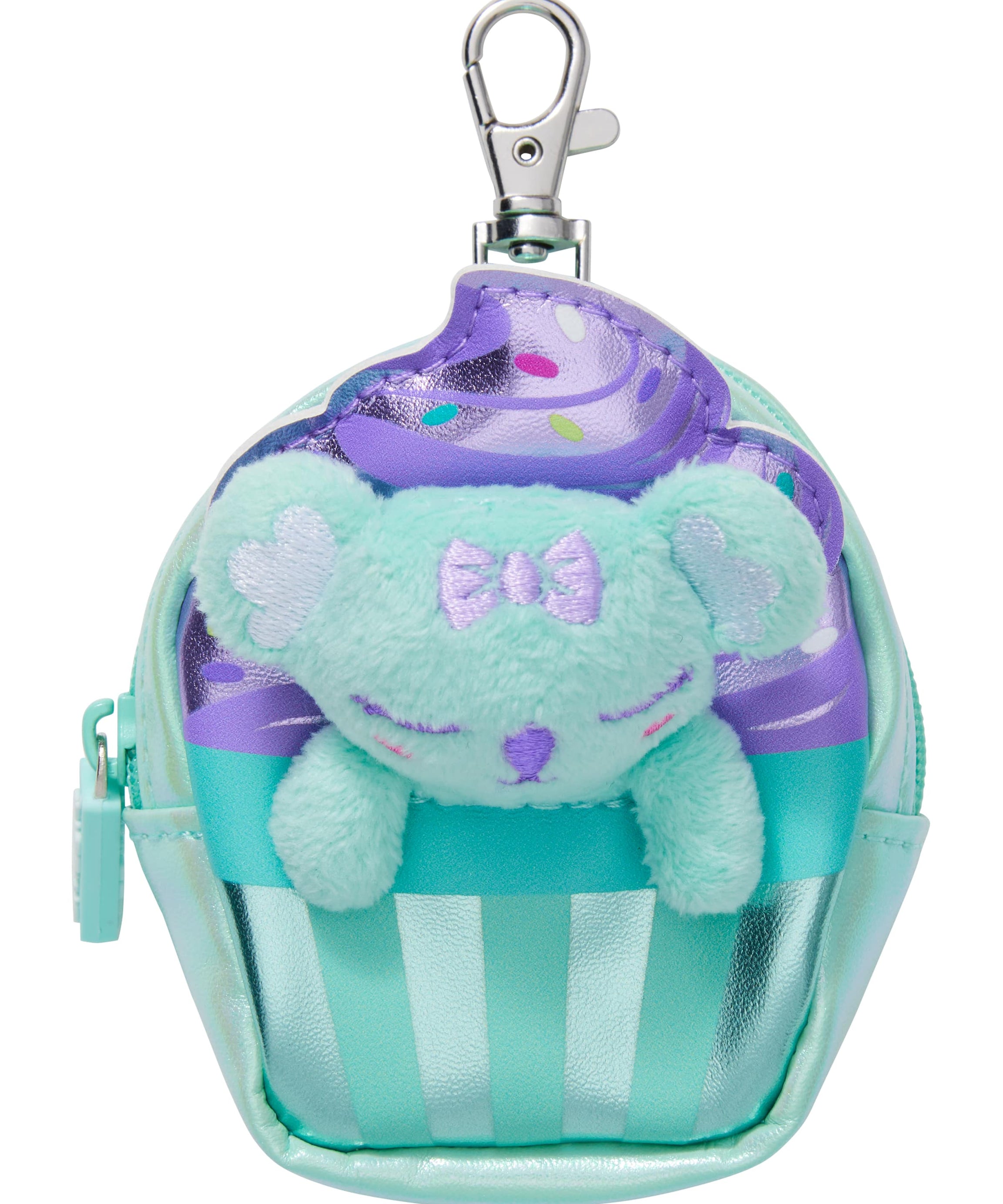 Smiggle - ميدالية مفاتيح صغيرة مع قلم ودفتر ملاحظات Fluffy Daydream