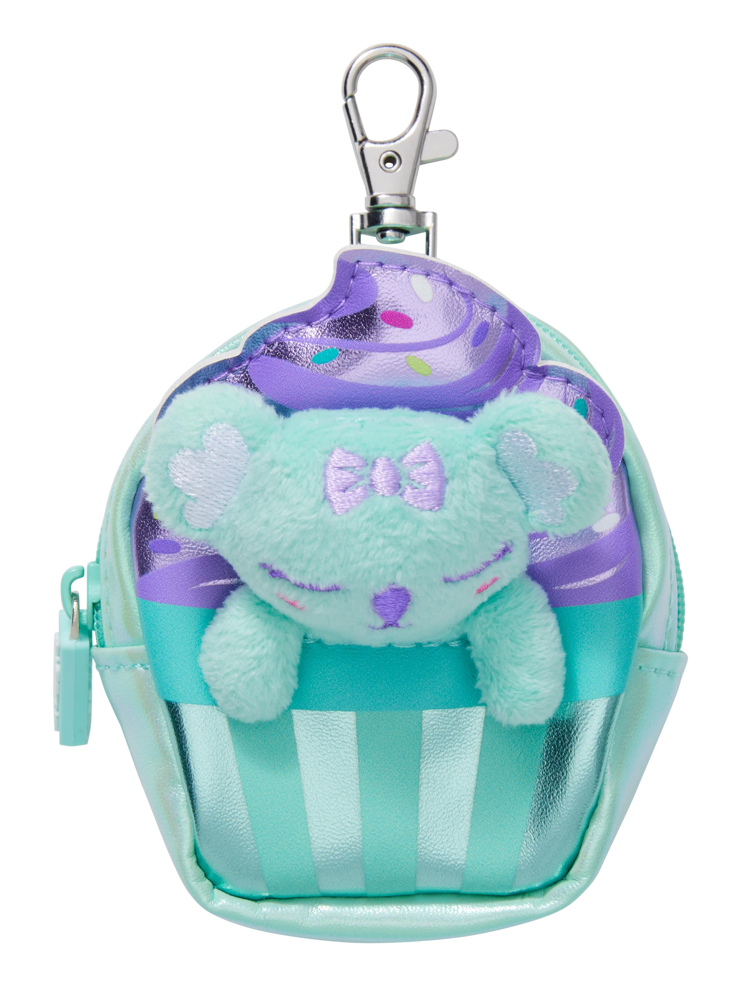Smiggle - ميدالية مفاتيح صغيرة مع قلم ودفتر ملاحظات Fluffy Daydream