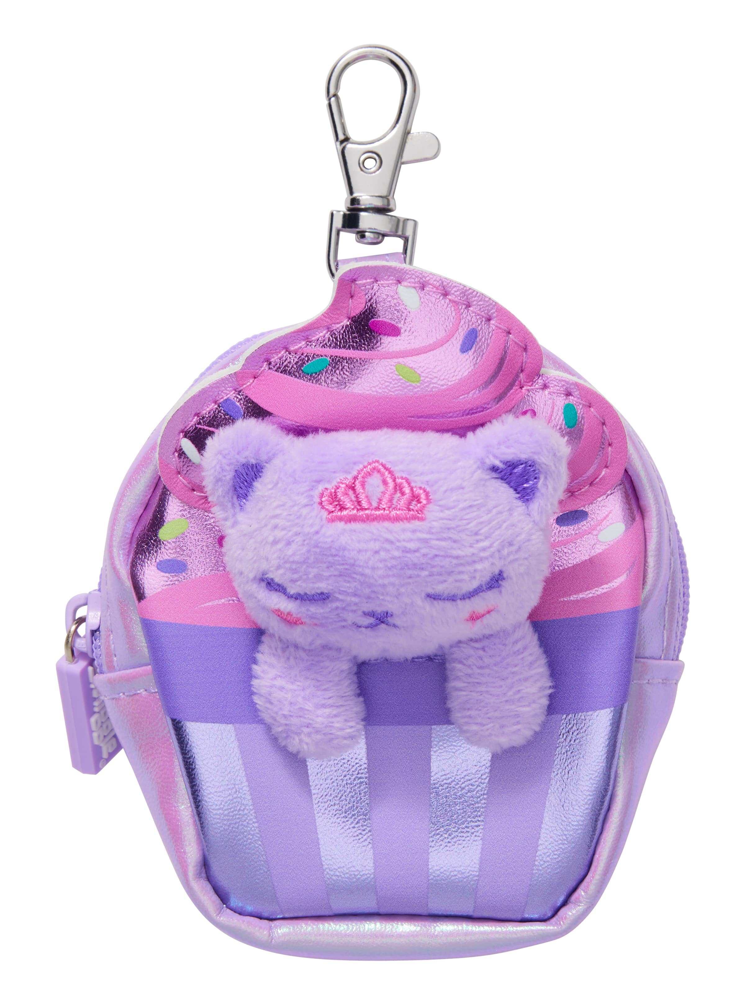 Smiggle - ميدالية مفاتيح صغيرة مع قلم ودفتر ملاحظات Fluffy Daydream