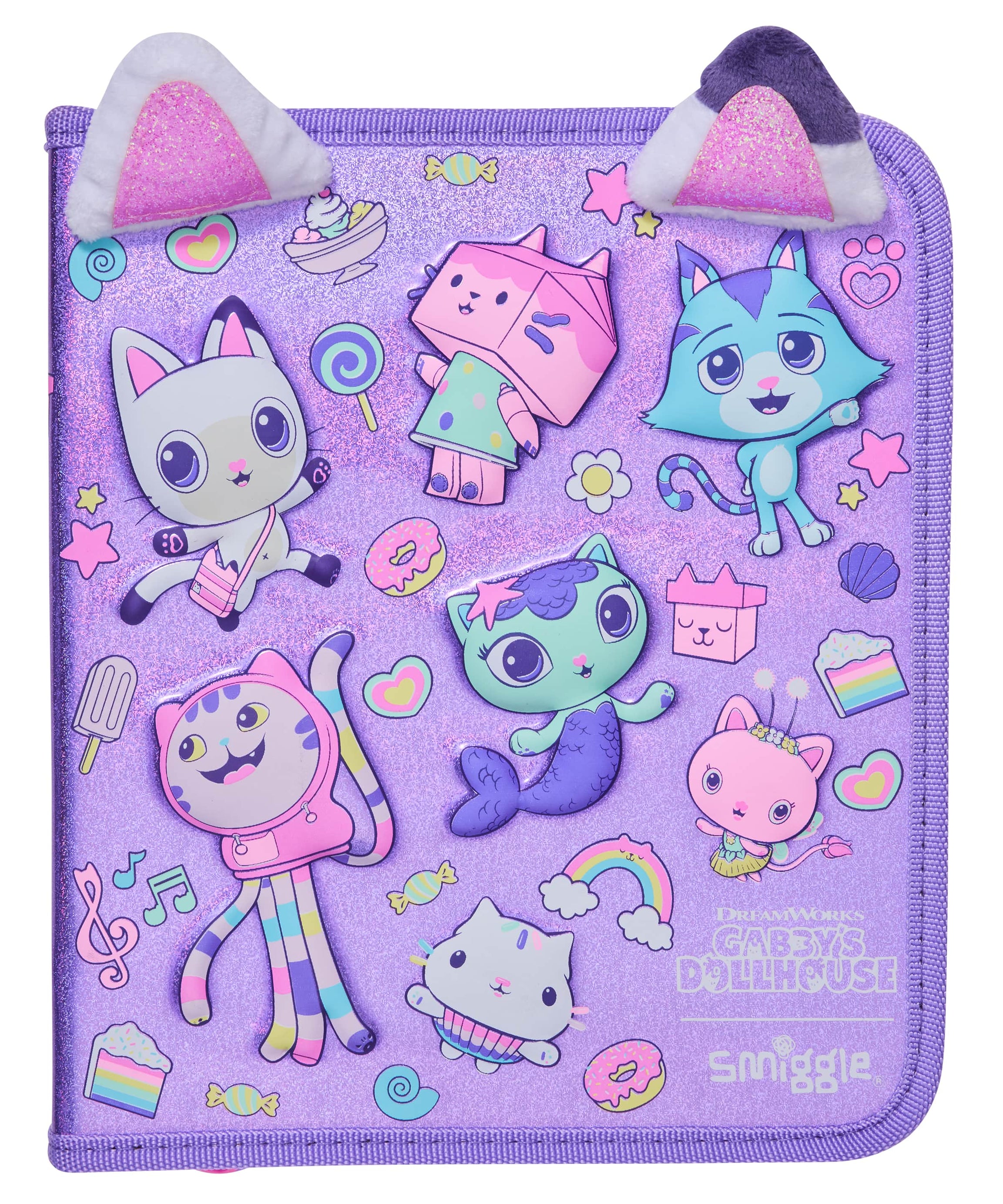 Smiggle - Gabbys Dollhouse Kalem Kutusu ve Kırtasiye Seti