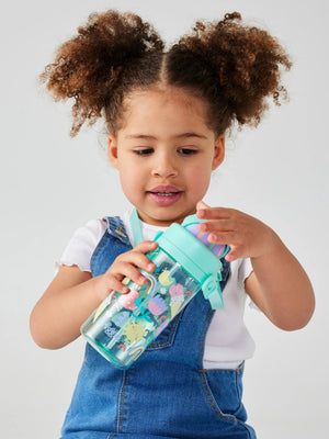 Smiggle - Glide Teeny Tiny Pipetli 440ML BPA İçermeyen Askılı Suluk