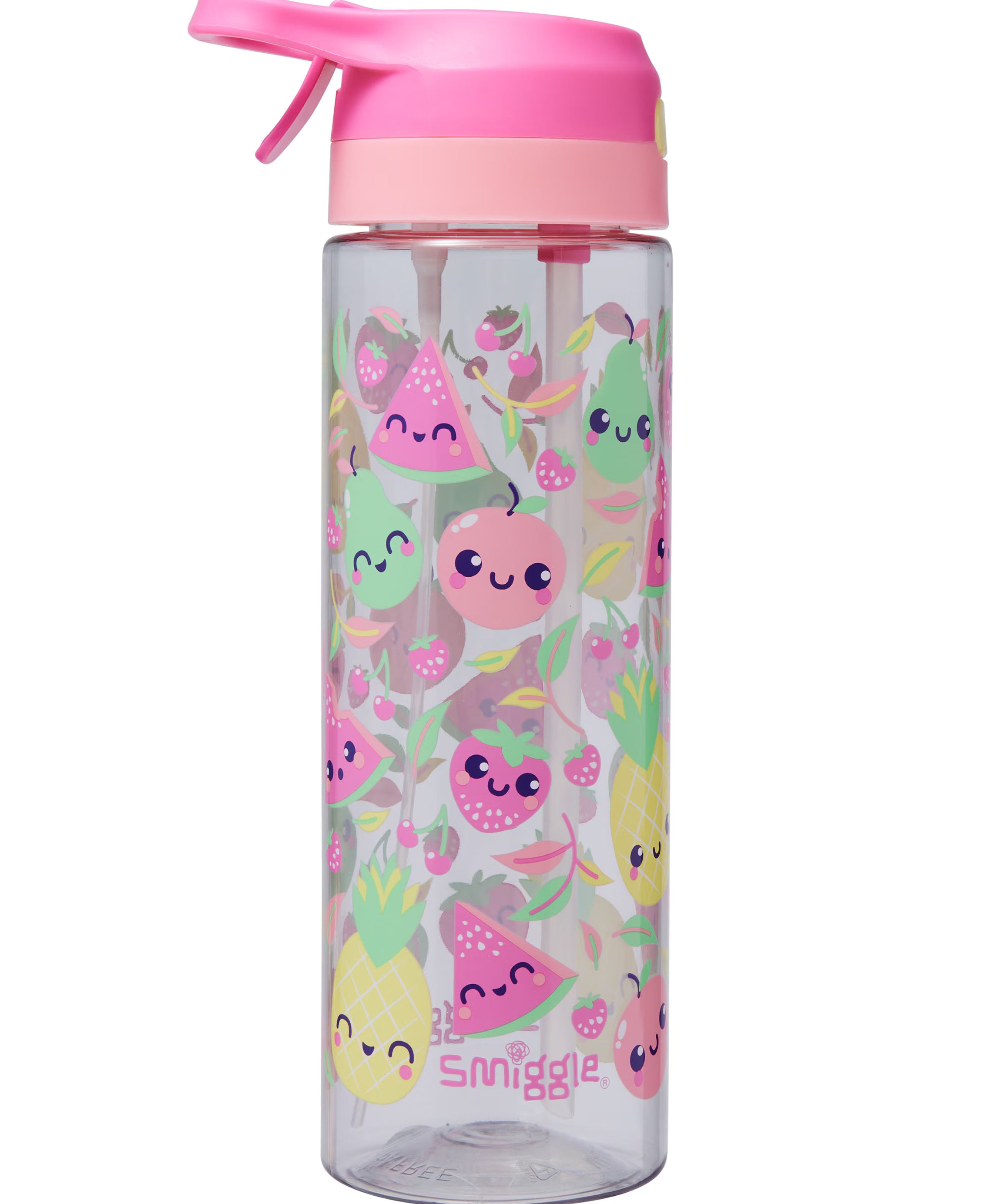 Smiggle - Gush Flip Su Püskürtmeli 700 ML BPAsız Suluk - Dinossi