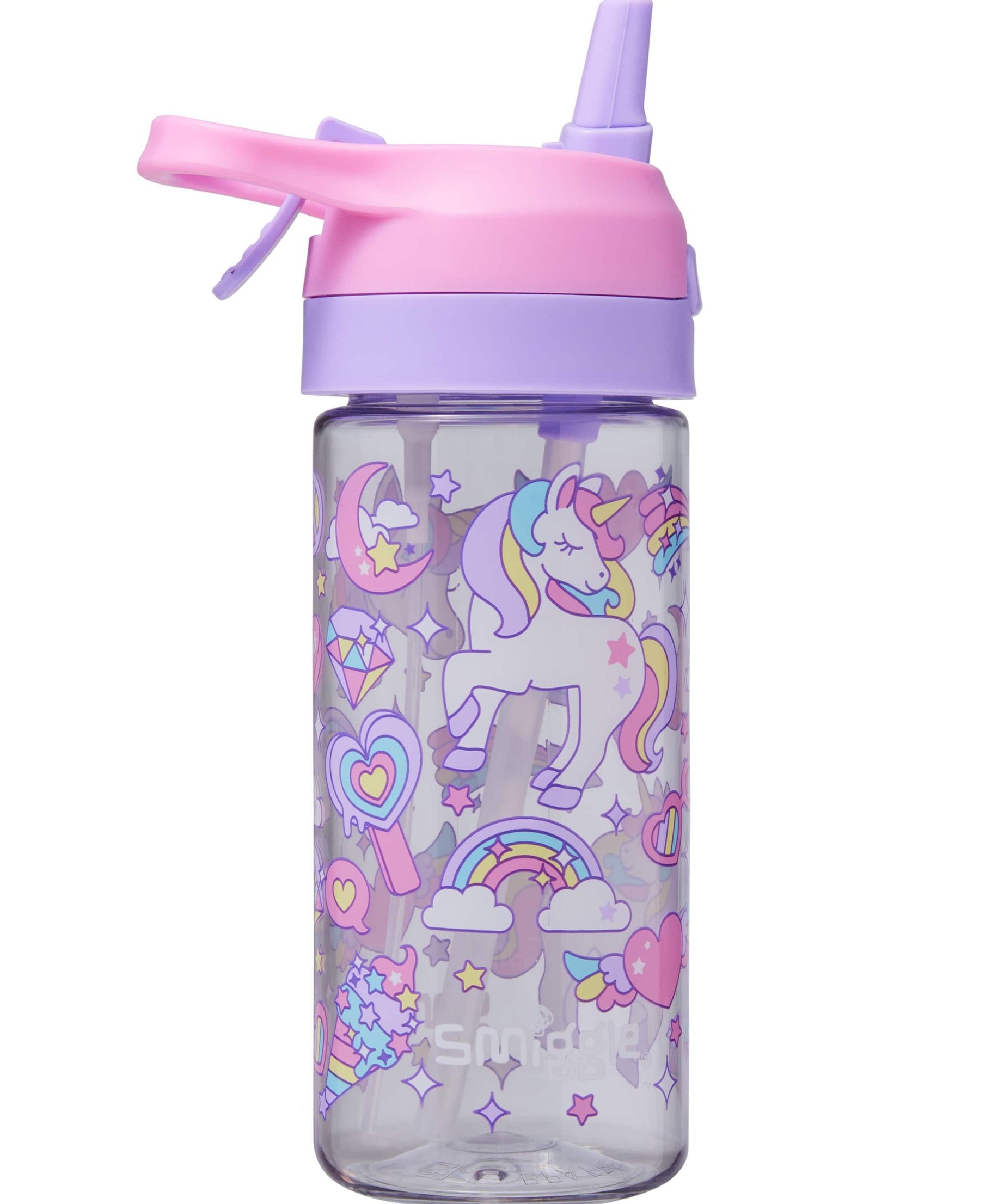 Smiggle - قمقمه آب پاش دار هالی جونیور 450 ML بدون BPA