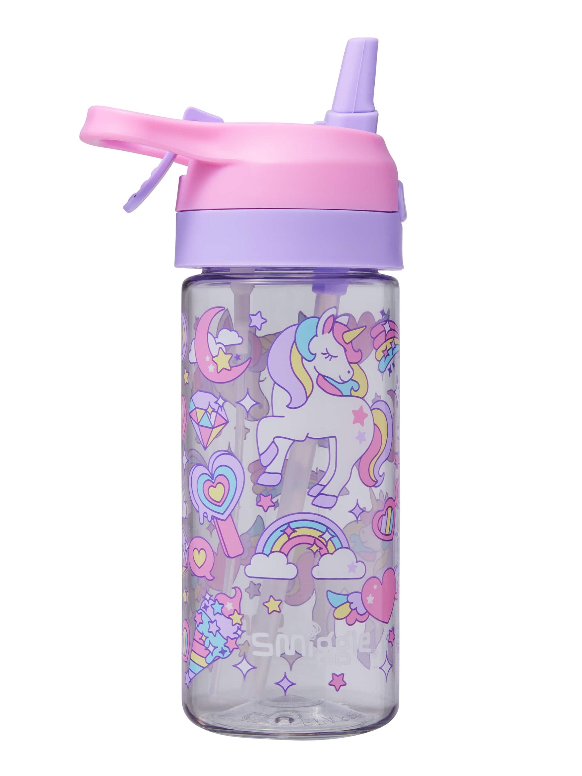 Smiggle - قمقمه آب پاش دار هالی جونیور 450 ML بدون BPA