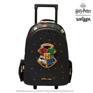 Smiggle - Harry Potter Işıklı Tekerlekli Çekçekli Sırt Çantası