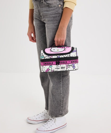 Smiggle - Hello Kitty Dvostruka Torba za Užinu