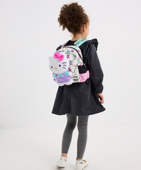 Smiggle - Hello Kitty Ruksak za vrtić i školu s uklonjivom igračkom