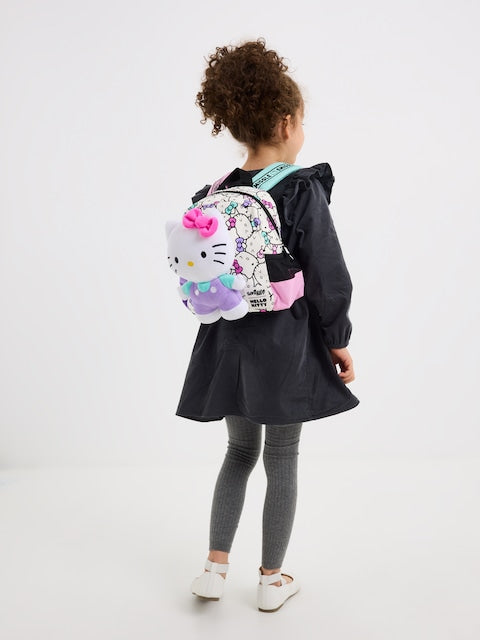 Smiggle - Hello Kitty Ruksak za vrtić i školu s uklonjivom igračkom