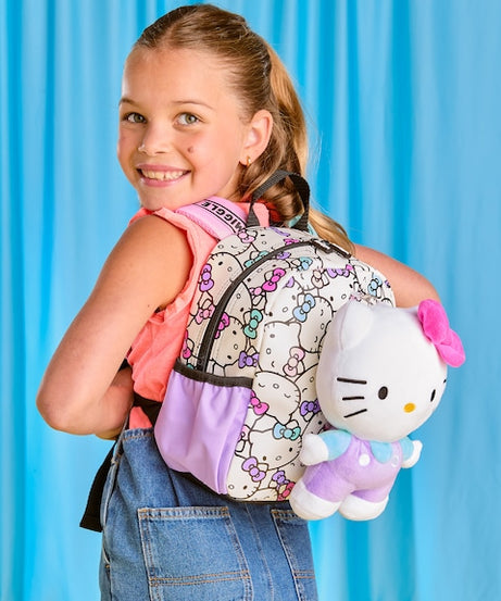 Smiggle - Hello Kitty Ruksak za vrtić i školu s uklonjivom igračkom