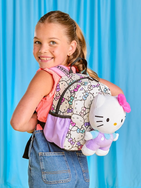 Smiggle - Hello Kitty Ruksak za vrtić i školu s uklonjivom igračkom
