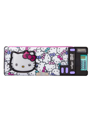 Smiggle - Automatic Pencil Case with Hello Kitty Calculator