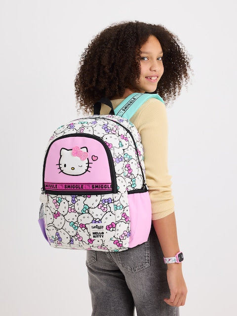 Smiggle - Hello Kitty Klasik Okul Sırt Çantası