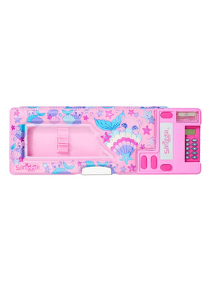 Smiggle - Hi There Deniz Dünyası Hesap Makineli Pop Out Otomatik Kalem Kutusu