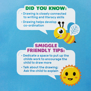 Smiggle - İlk Smiggle Jumbo Anaokulu Boya Kalemlerim