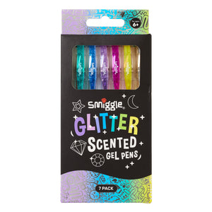 Smiggle - Işıltılı Kokulu Jel Kalem Paketi X7