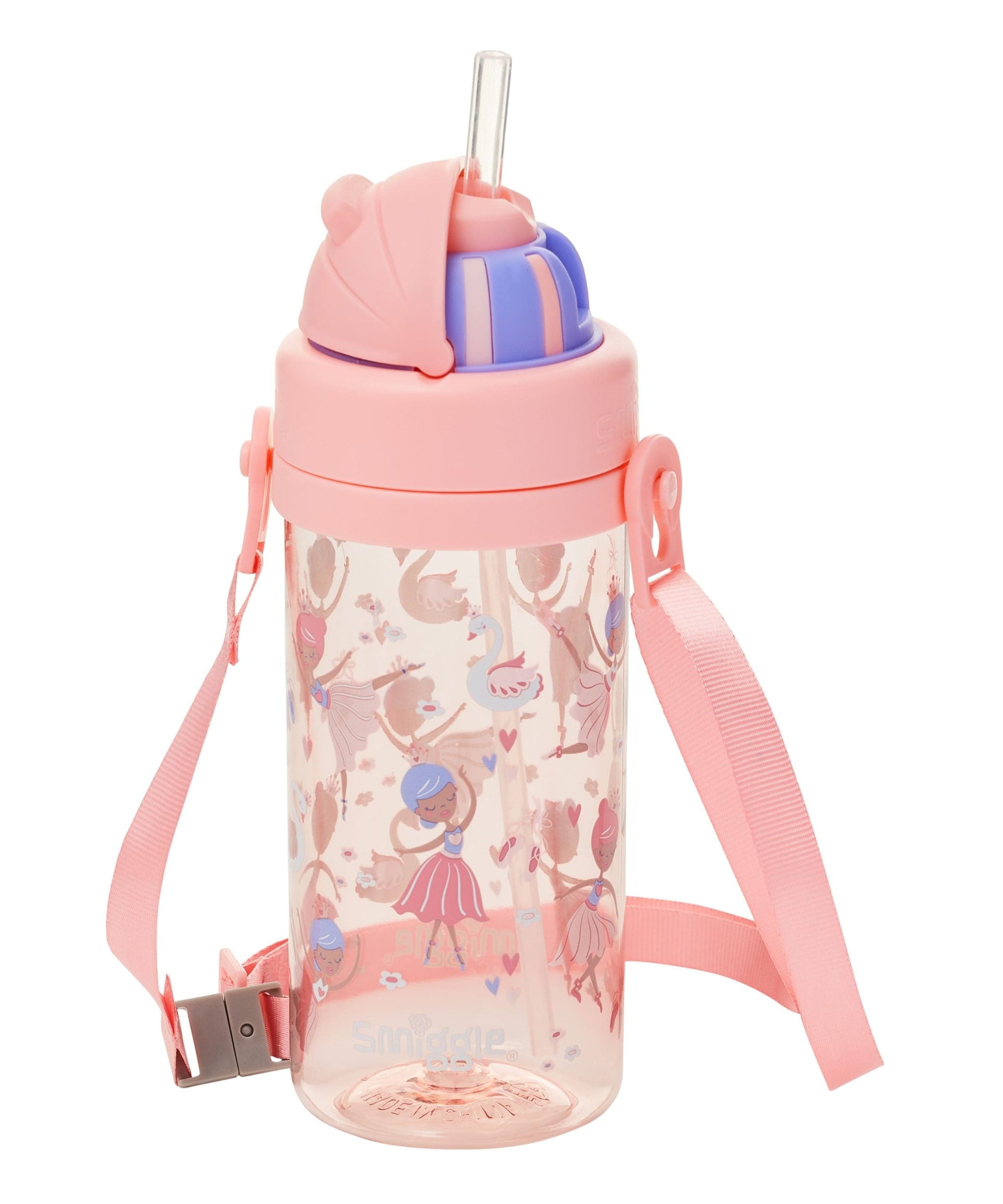 Smiggle - La La Teeny Tiny 400 ML BPAsız Gizli Pipetli Suluk