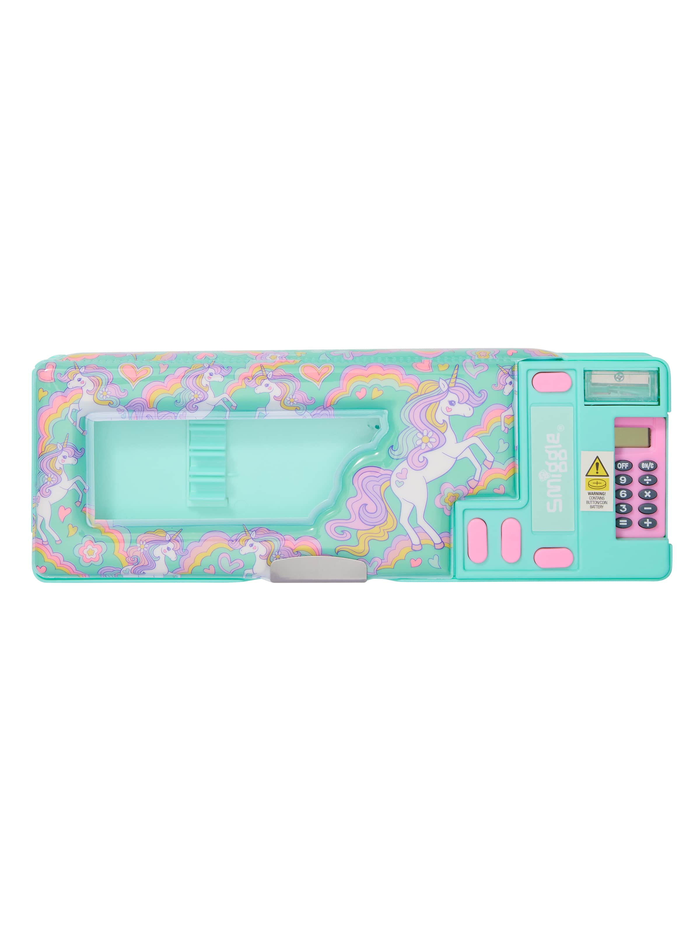 Smiggle - Limitless Hesap Makinalı Otomaik Kalem Kutusu