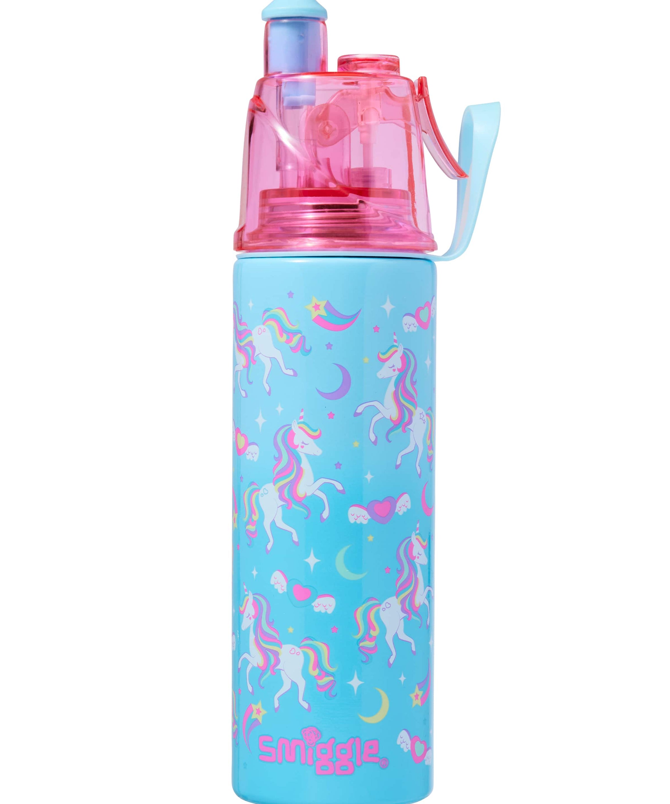 Smiggle - Livin boca od nehrđajućeg čelika s raspršivačem vode 500ML