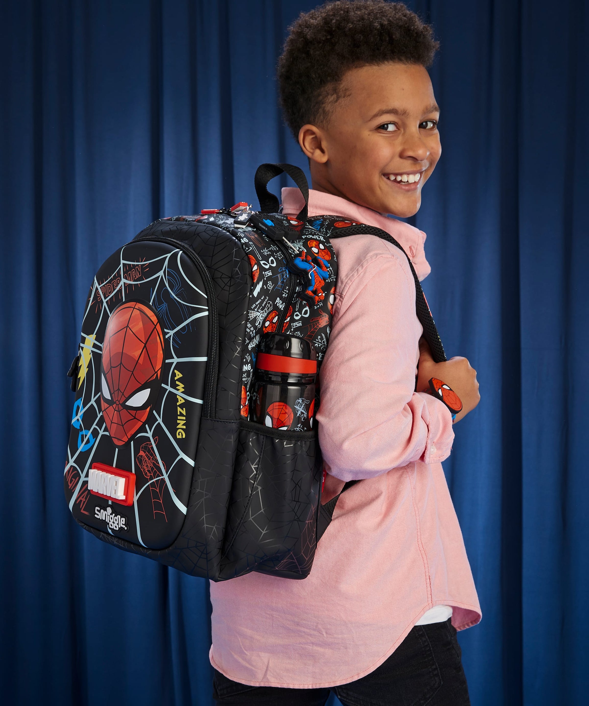 Smiggle - Marvel Spiderman Okul Sırt Çantası