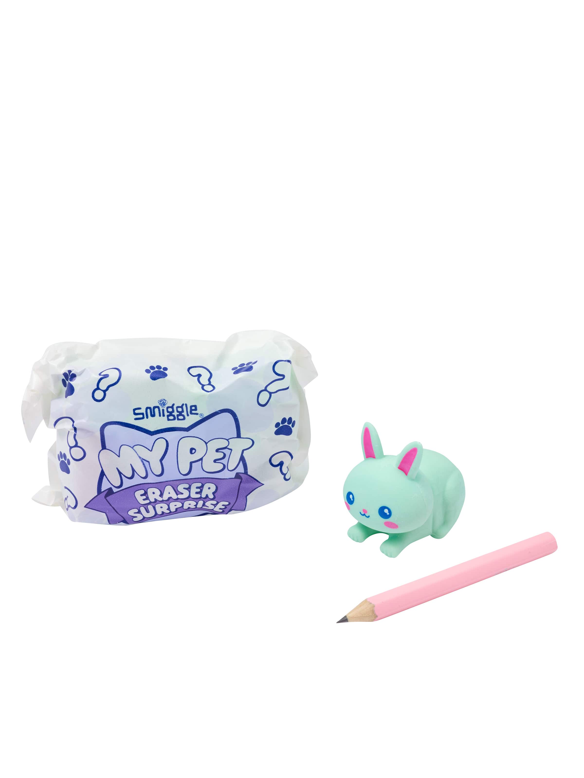 Smiggle - My Pet Sürpriz Kokulu Silgi Seti - Dinossi