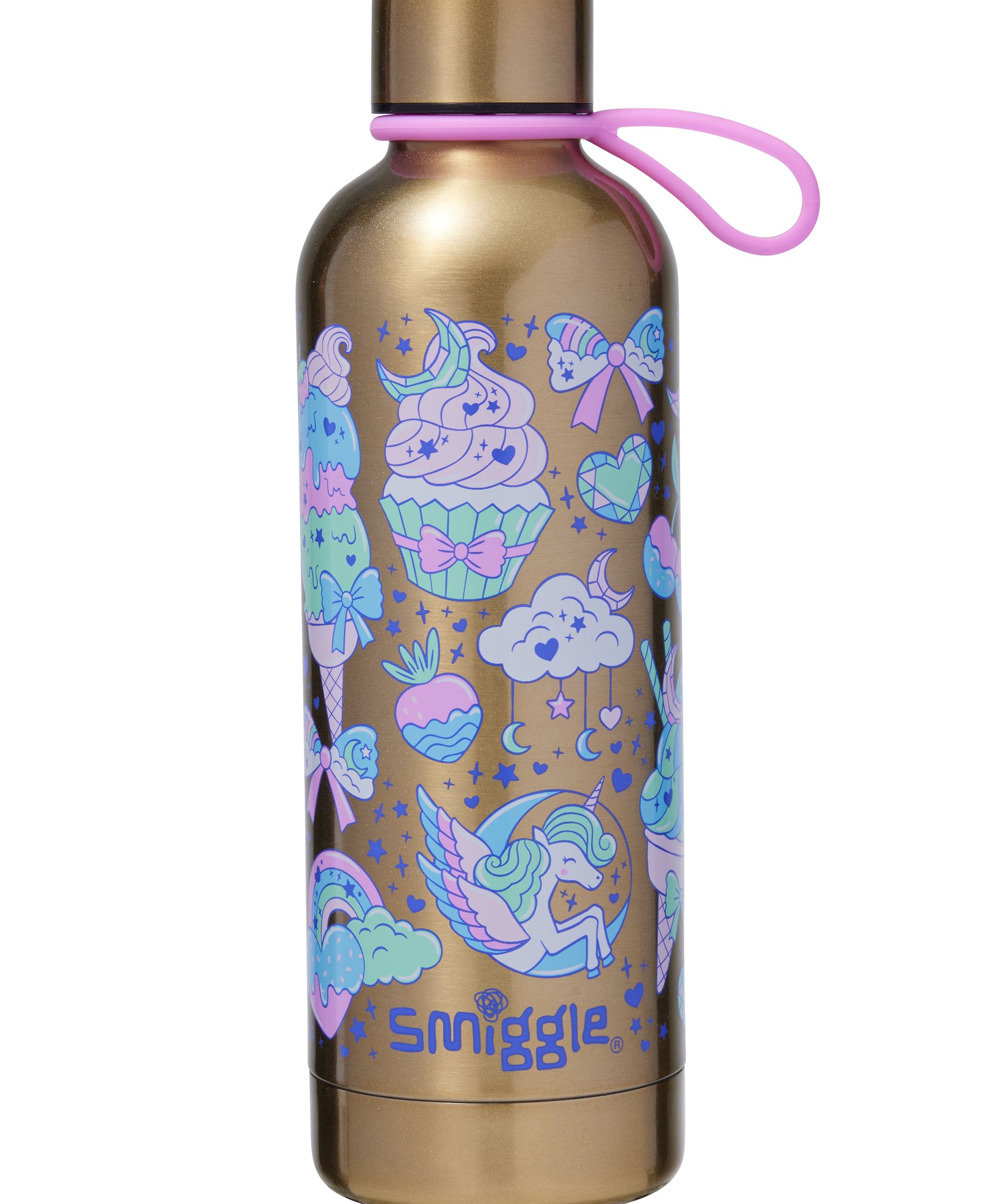 Smiggle Radiant 500ML Paslanmaz Çelik Matara