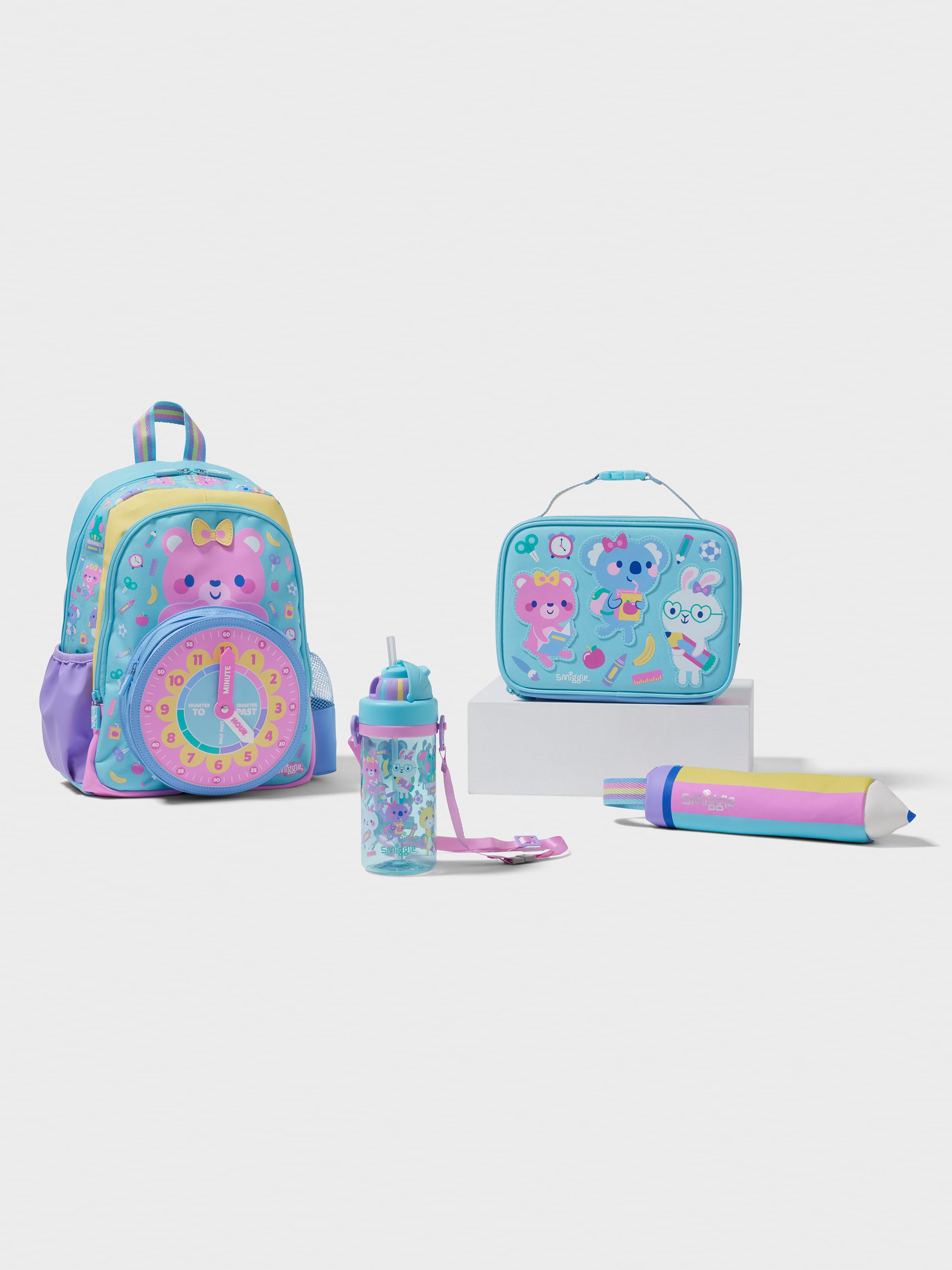 Smiggle - Готовый набор из 4 предметов для детского сада и яслей