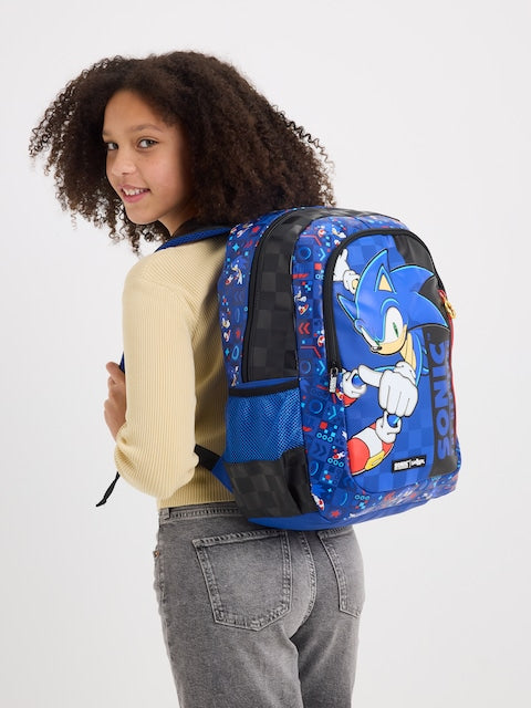 Smiggle - Sonic Klasik Okul Sırt Çantası