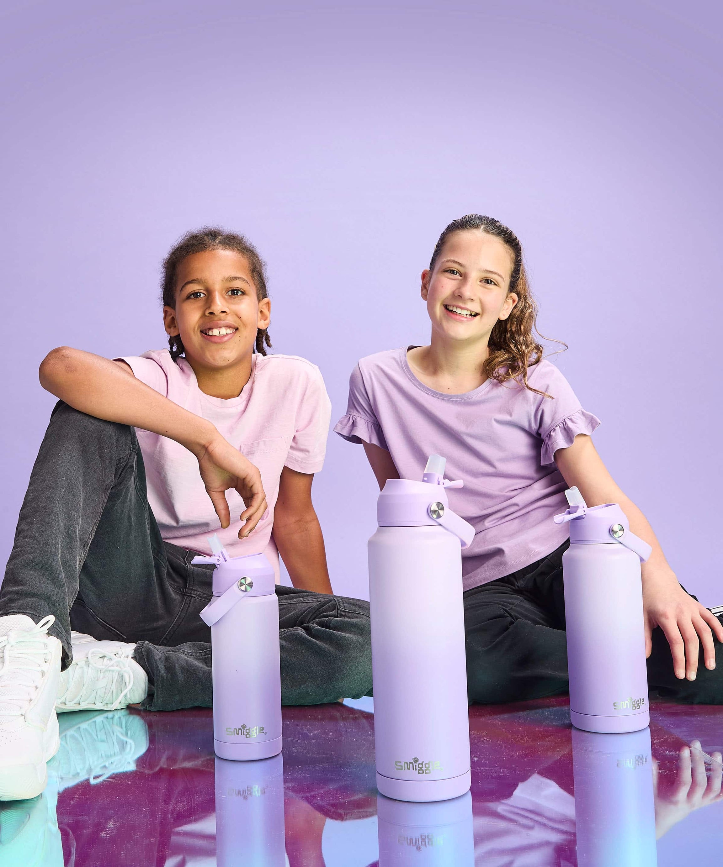 Smiggle - Squiggle Yalıtımlı 1.2L Paslanmaz Çelik Matara