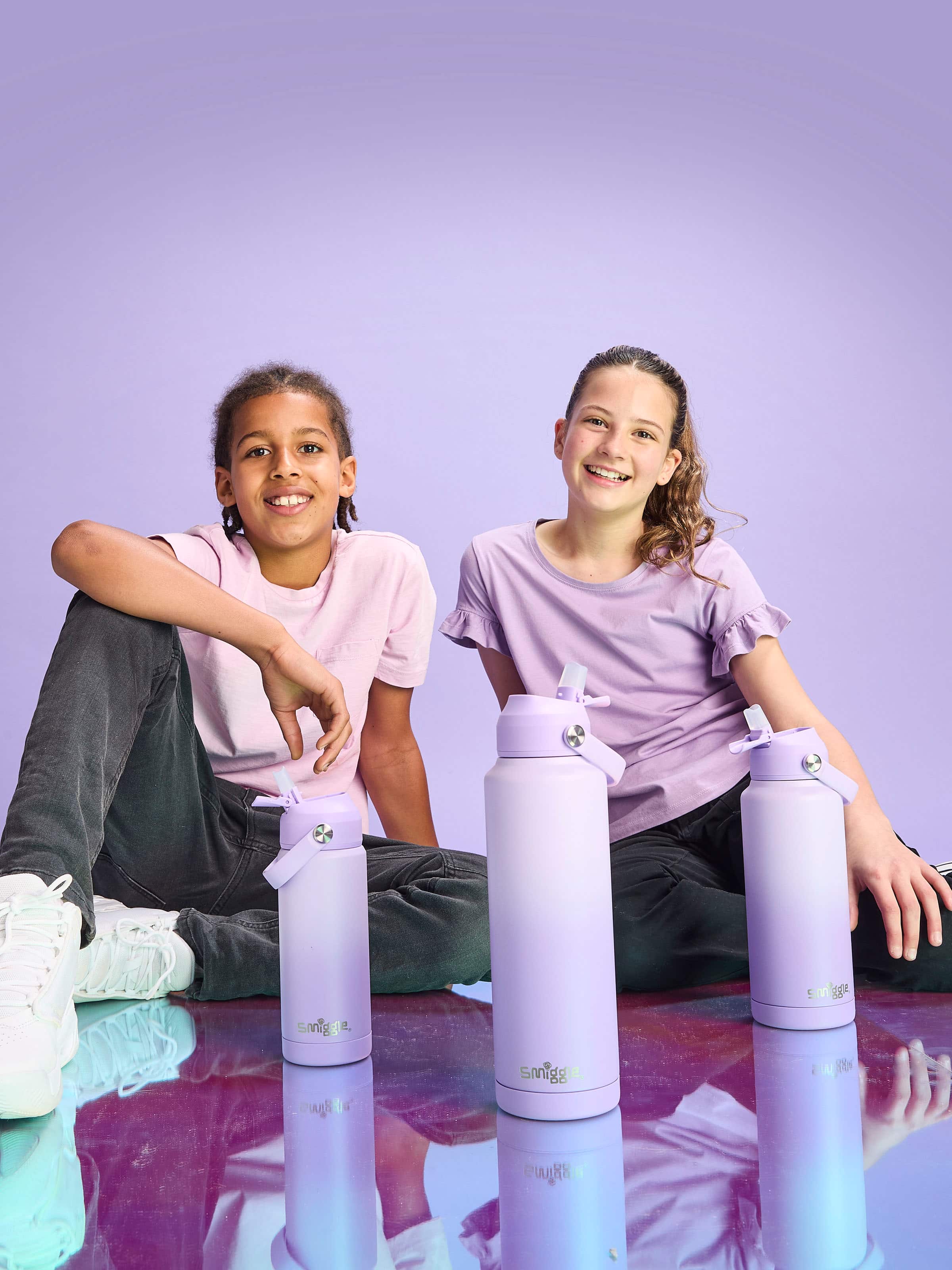 Smiggle - Squiggle Yalıtımlı 1.2L Paslanmaz Çelik Matara
