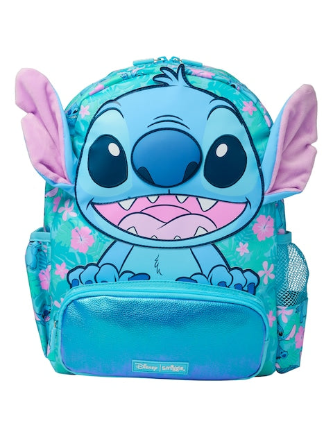 Smiggle - Sac à dos maternelle à capuche Stitch Junior