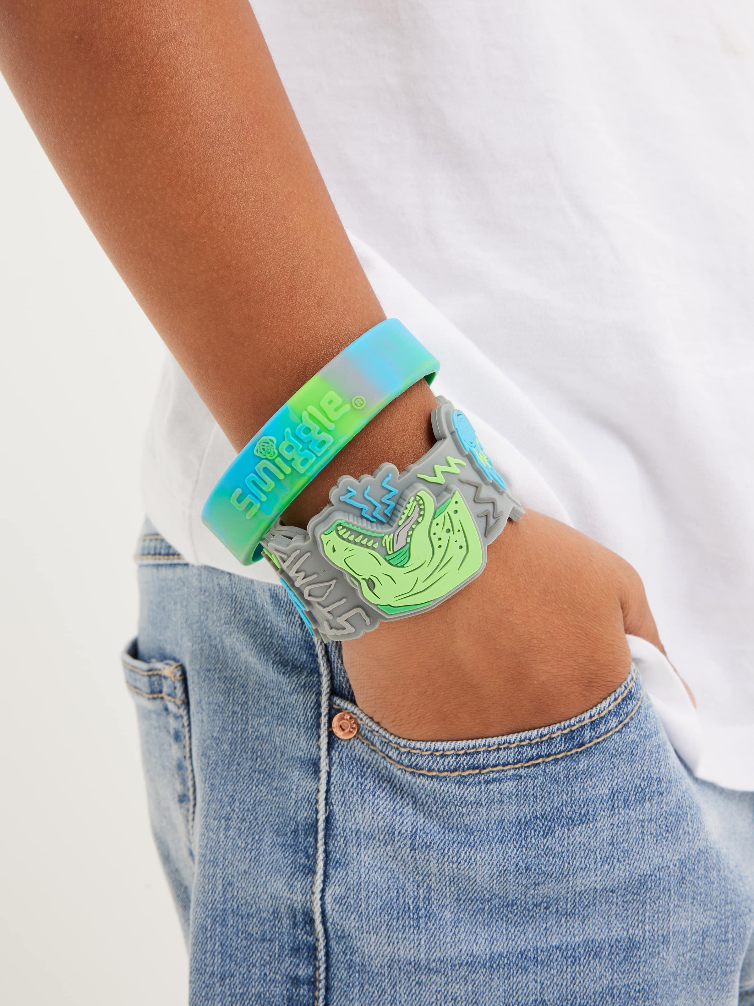 Smiggle - Conjunto de 2 Pulseiras Super Charge