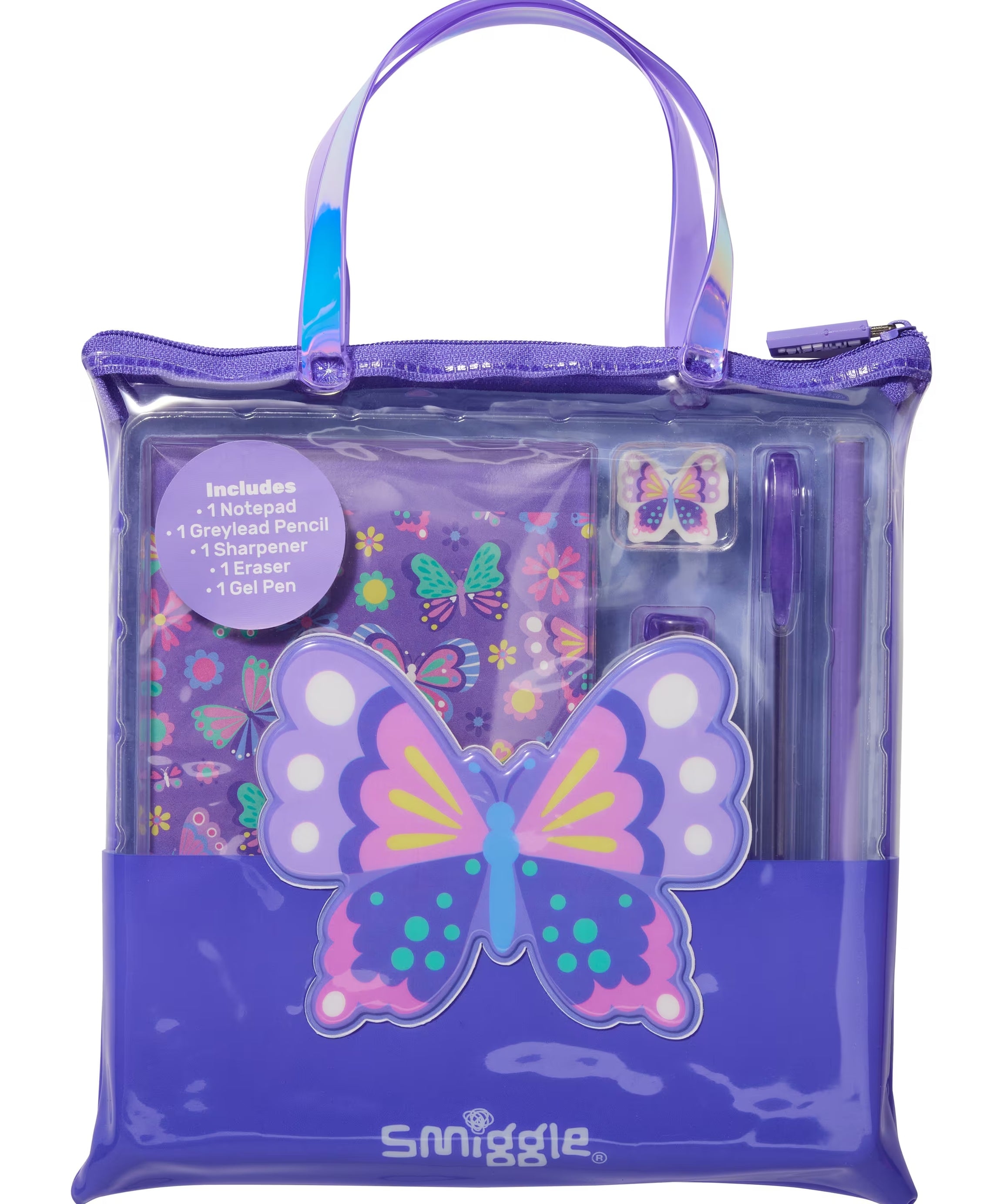 Smiggle - Wonder Mini Çantalı Kırtasiye Seti - Dinossi