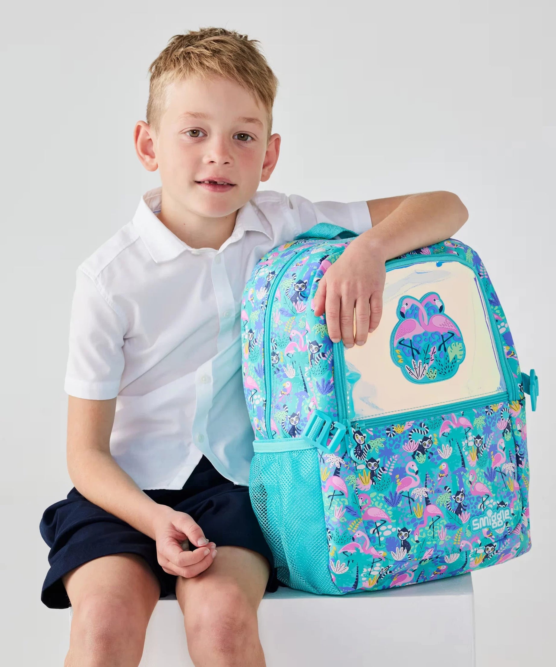 Smiggle - Wild Side Klasik Okul Sırt Çantası