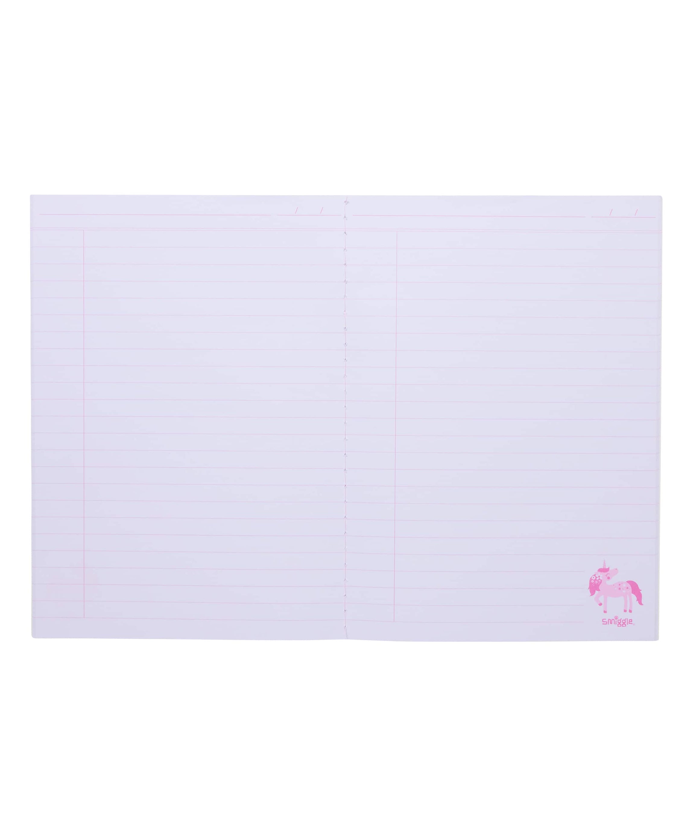 Smiggle - دفتر تمارين مخطط Wish A5
