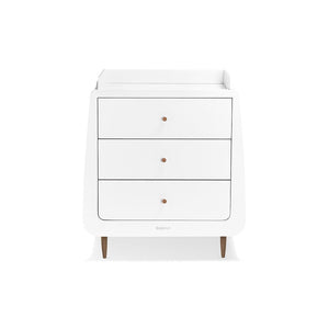 SnuzKot 3 Piece Nursery Furniture Set - The Natural Edit - Walnut-Nursery Sets-Walnut-No Mattress | Natural Baby Shower