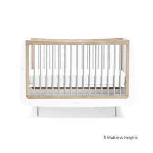 SnuzKot Skandi 3 Piece Nursery Furniture Set - Grey-Nursery Sets-Grey-No Mattress | Natural Baby Shower