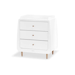 SnuzKot Skandi 3 Piece Nursery Furniture Set - Natural-Nursery Sets-Natural-No Mattress | Natural Baby Shower