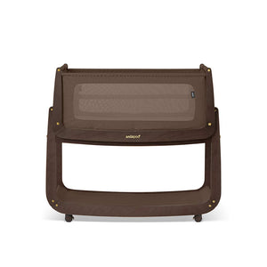 SnuzPod 5 Bedside Crib - Chocolate-Bedside Cribs-Chocolate-Crib | Natural Baby Shower