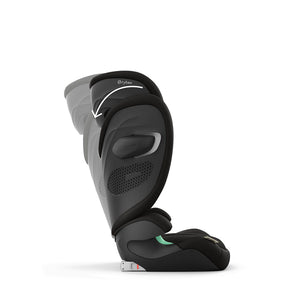 CYBEX Solution G2 Plus Car Seat - Moon Black-Car Seats-Moon Black- | Natural Baby Shower