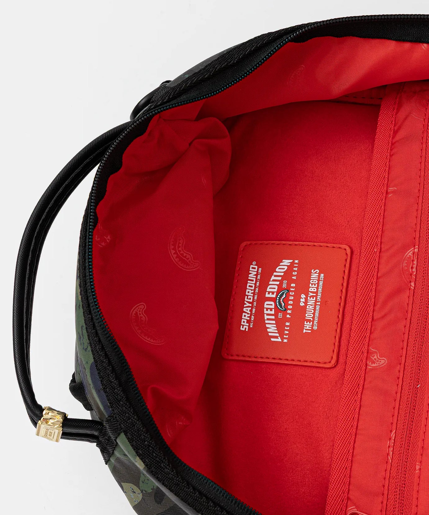 Sprayground - 迷彩溅泼 Dlxsv 背包