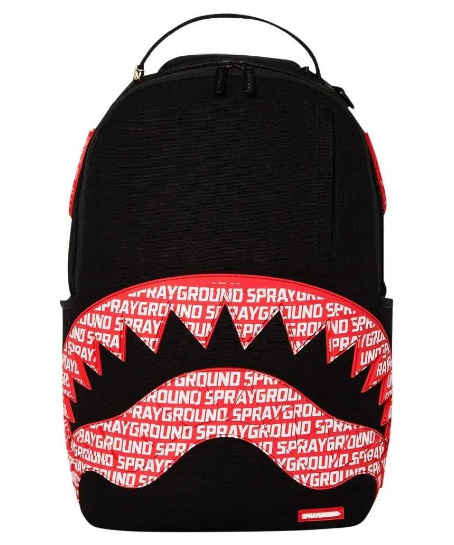 Sprayground - 标志嘴核心Dlx棉质背包