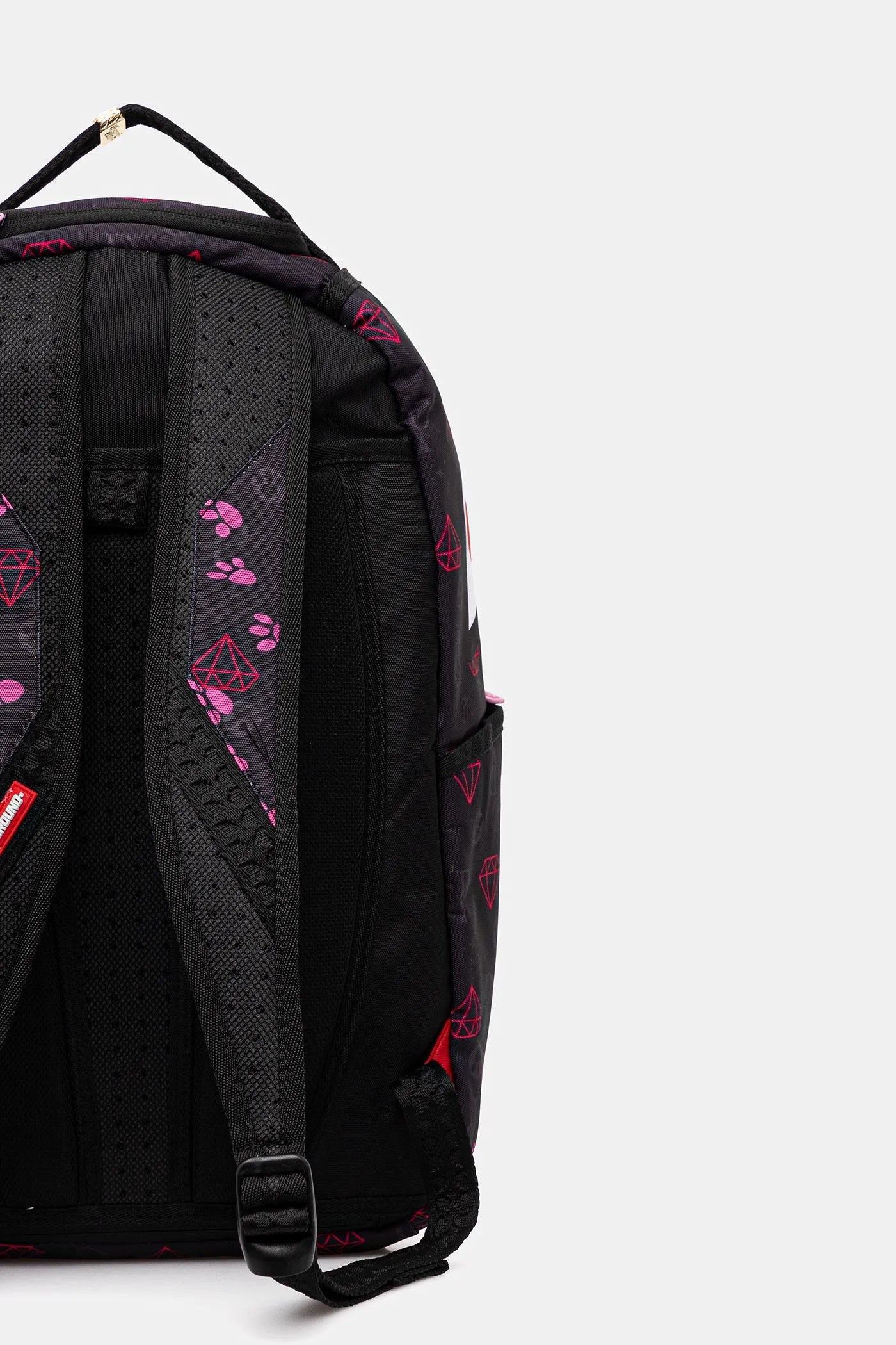 Sprayground - गुलाबी पैंथर पंजा निशान Dlxr पीठ बैग