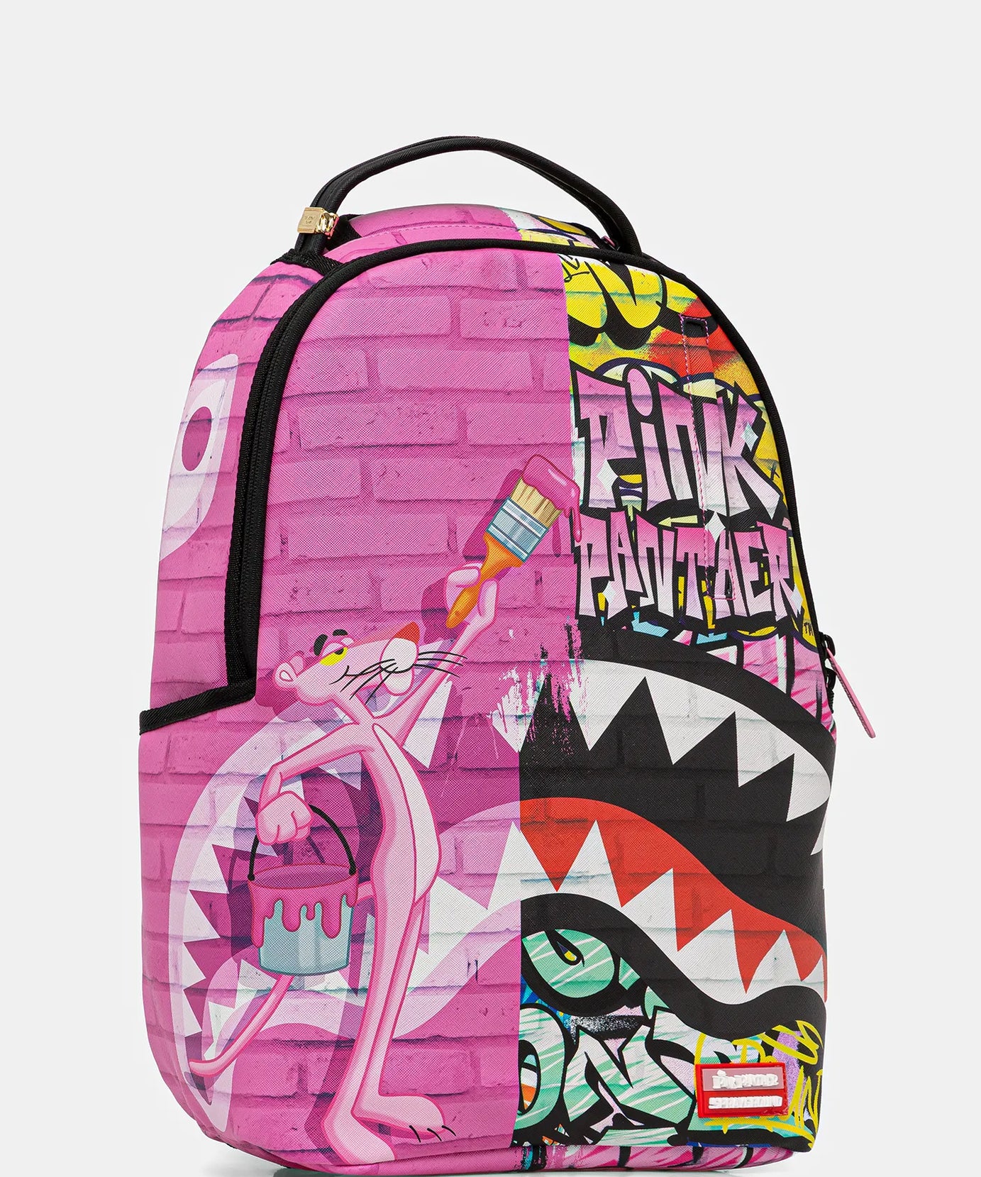 Sprayground - पिंक पैंथर ग्राफिटी बॉयामा Dlxr सर्ट çantası