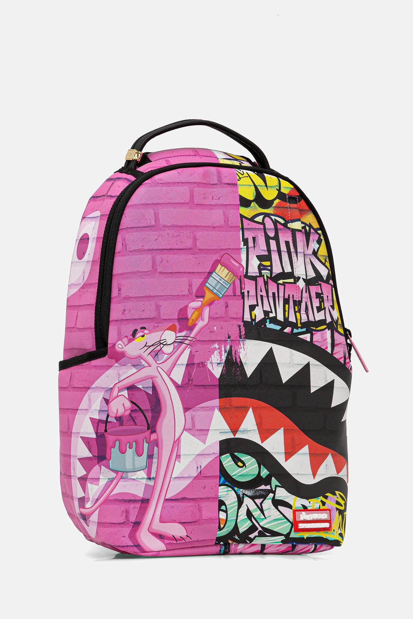 Sprayground - पिंक पैंथर ग्राफिटी बॉयामा Dlxr सर्ट çantası