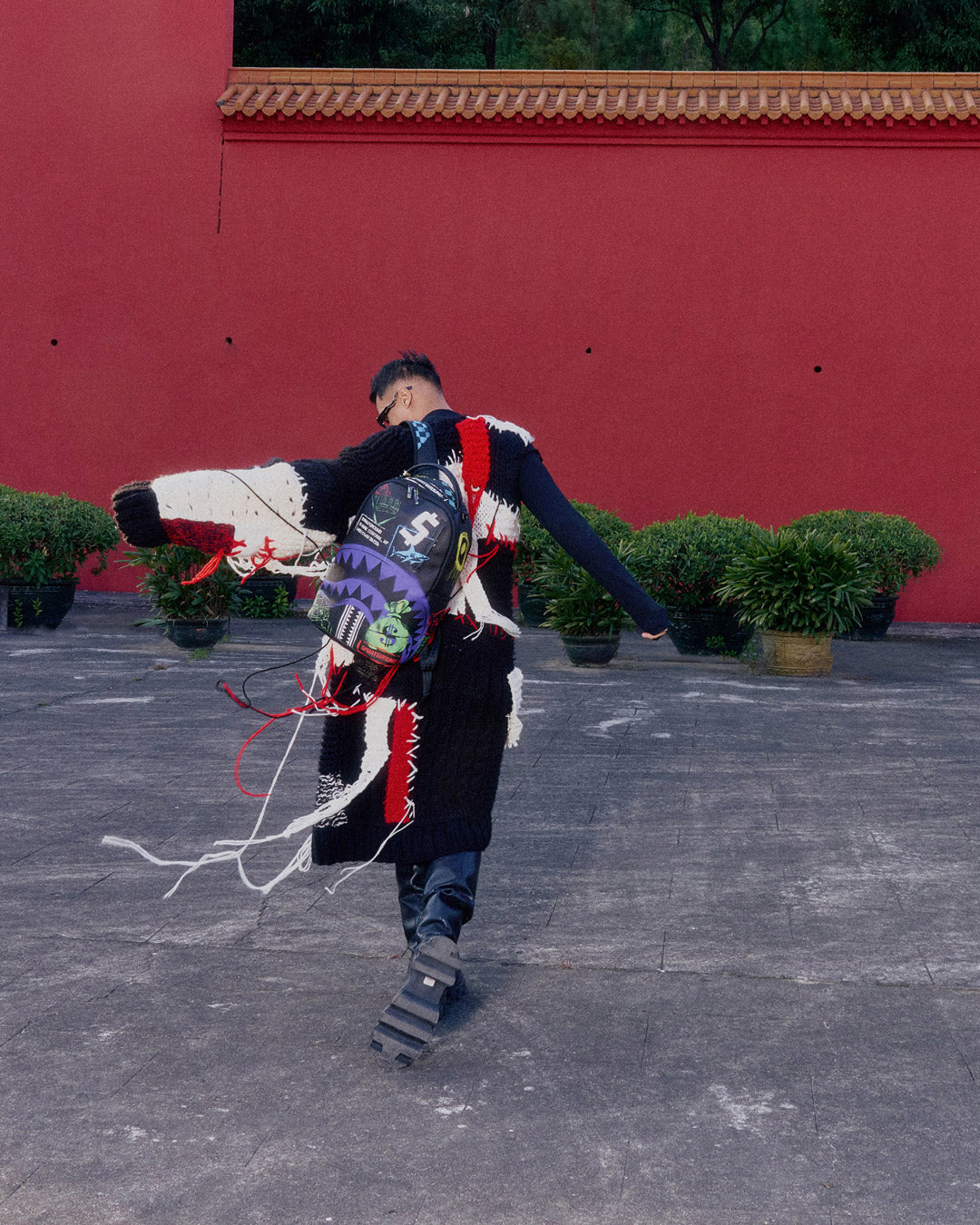 Sprayground - Shark Central X Dlxsv Sırt Çantası Outlet