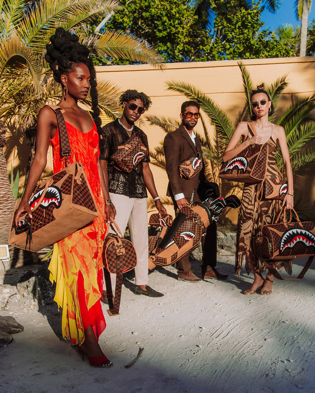 Sprayground - Sac croisé de taille et d'épaule Hennyville