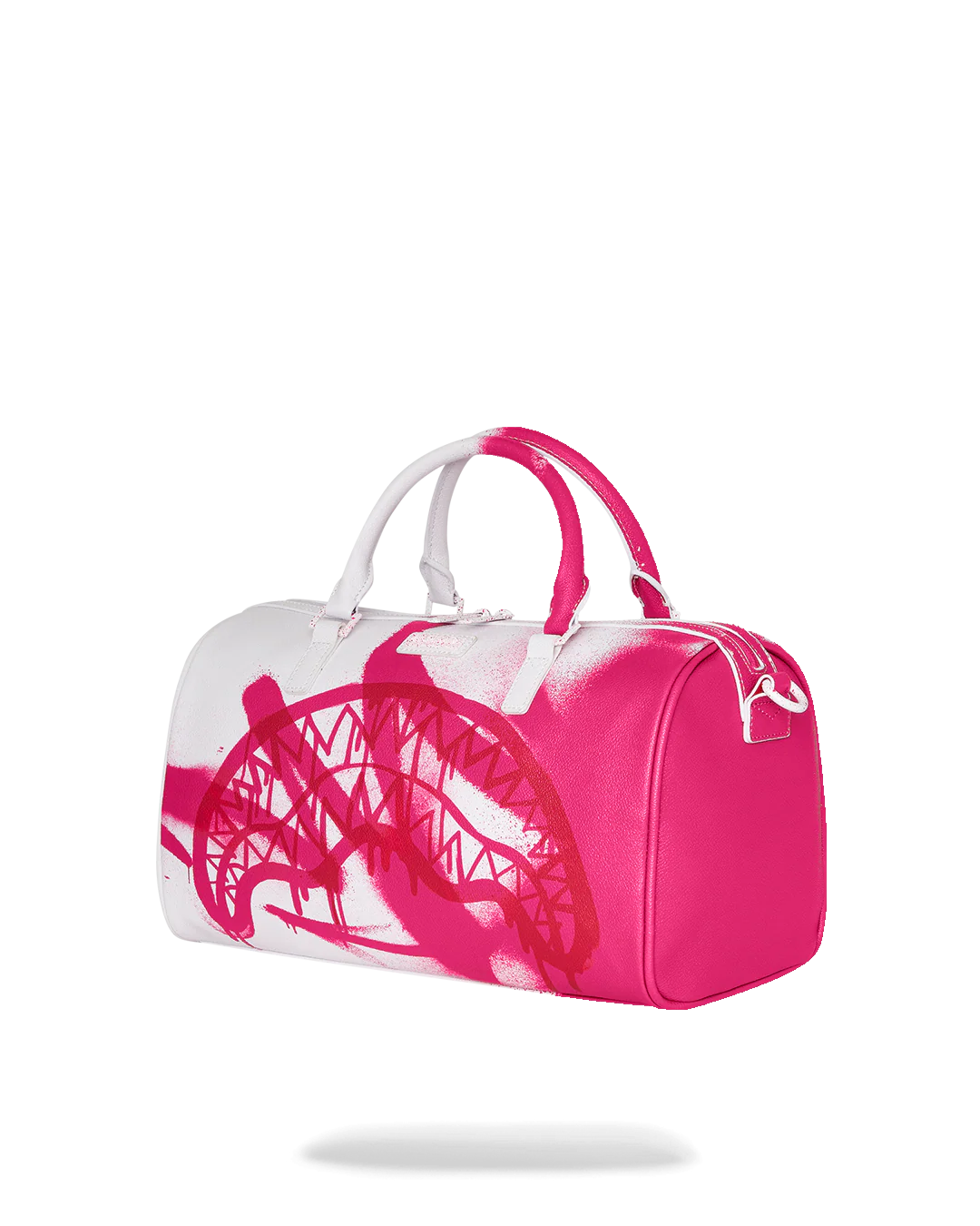 Sprayground - Borsa a Mano e a Spalla Rosa e Bianca Storm