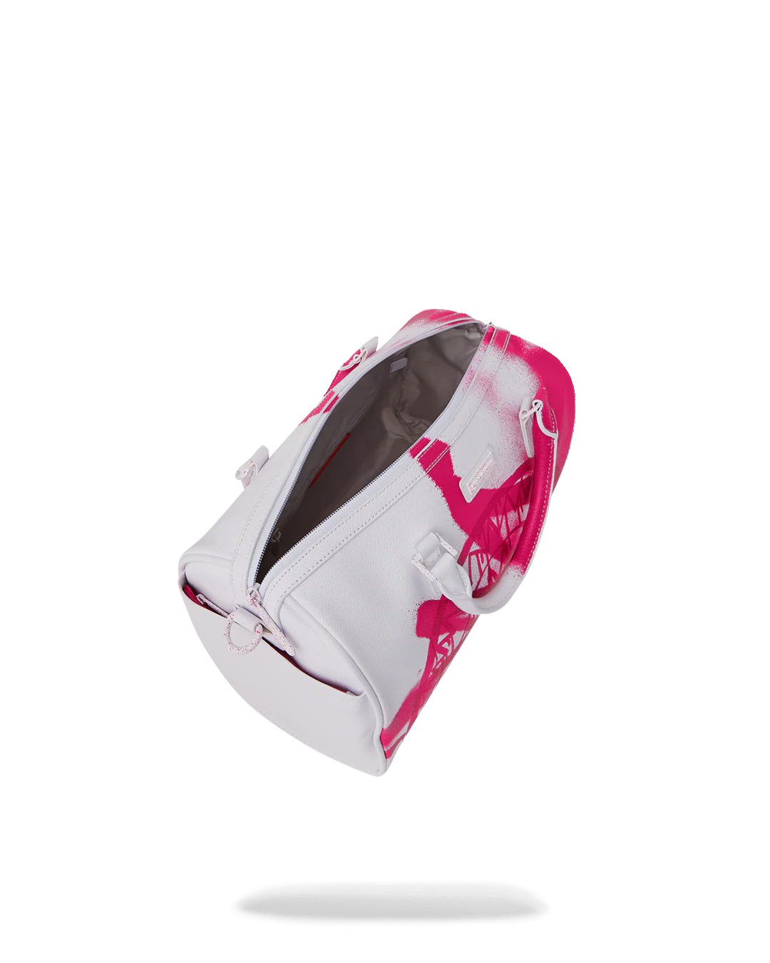Sprayground - Borsa a Mano e a Spalla Rosa e Bianca Storm