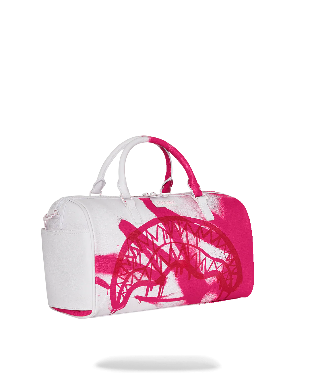 Sprayground - Borsa a Mano e a Spalla Rosa e Bianca Storm