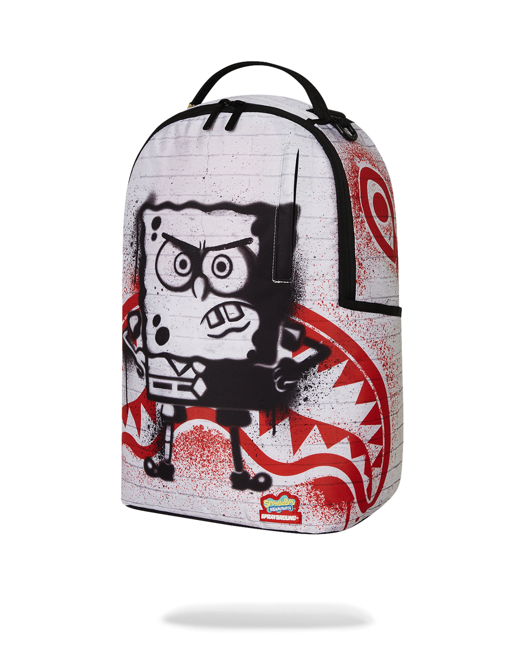 Sprayground - Zaino DLXR con motivo SpongeBob per parete